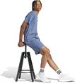 Adidas ALL SZN French Terry 3-Stripes Garment-Wash Short