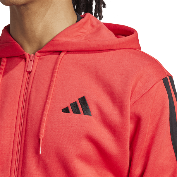 Adidas Essentials 3-Stripes Fleece Hoodie