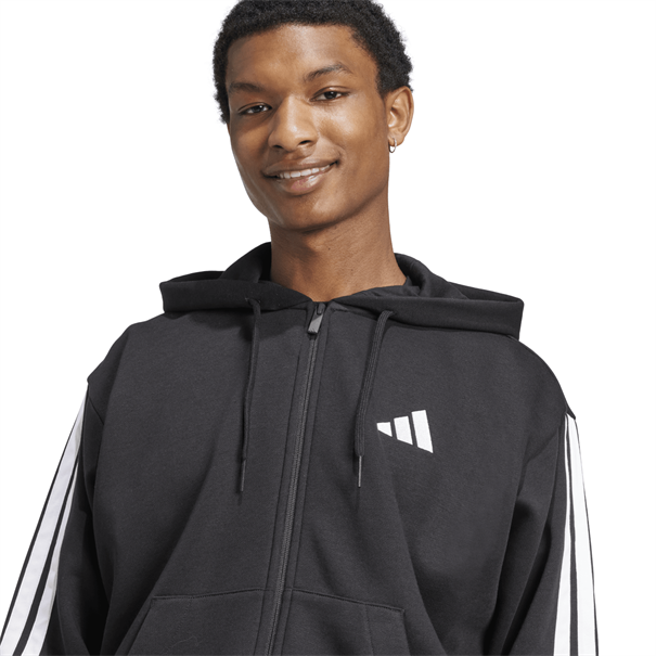Adidas Essentials 3-Stripes Fleece Hoodie