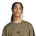 Adidas Essentials 3-Stripes Fleece Sweatshirt