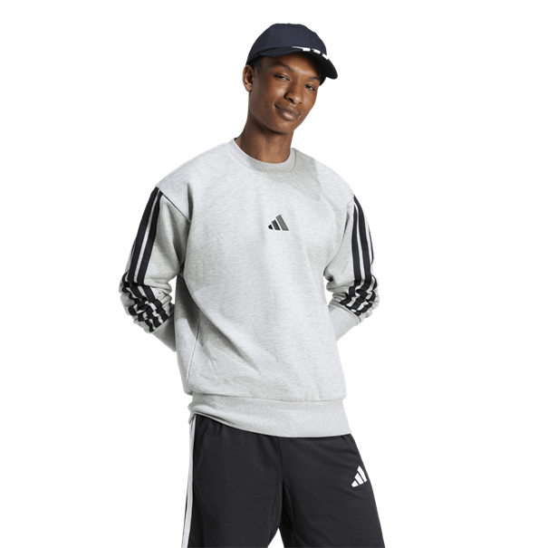 Adidas Essentials 3-Stripes Fleece Sweatshirt