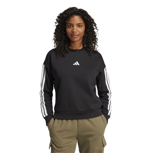 Adidas Essentials 3-Stripes Fleece Sweatshirt