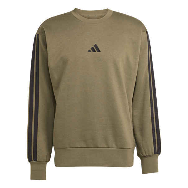 Adidas Essentials 3-Stripes Fleece Sweatshirt
