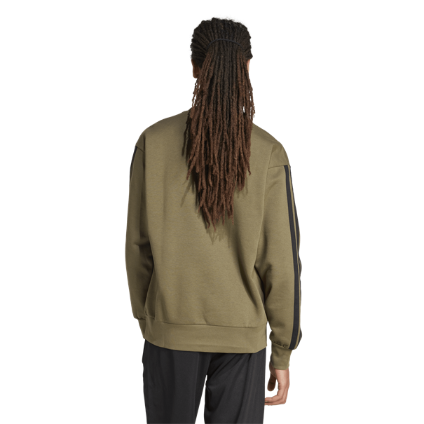Adidas Essentials 3-Stripes Fleece Sweatshirt