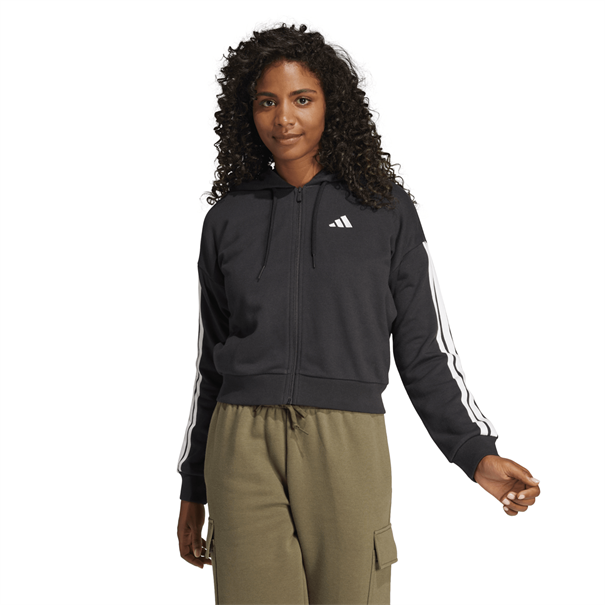 Adidas Essentials 3-Stripes French Terry Ritshoodie