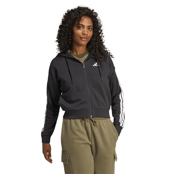 Adidas Essentials 3-Stripes French Terry Ritshoodie