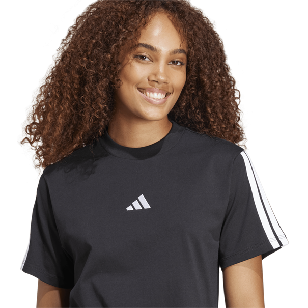 Adidas Essentials 3-Stripes Katoenen T-shirt