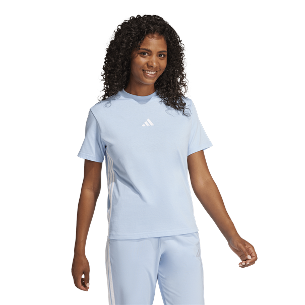 Adidas Essentials 3-Stripes Katoenen T-shirt