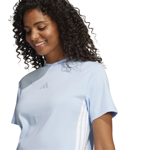 Adidas Essentials 3-Stripes Katoenen T-shirt