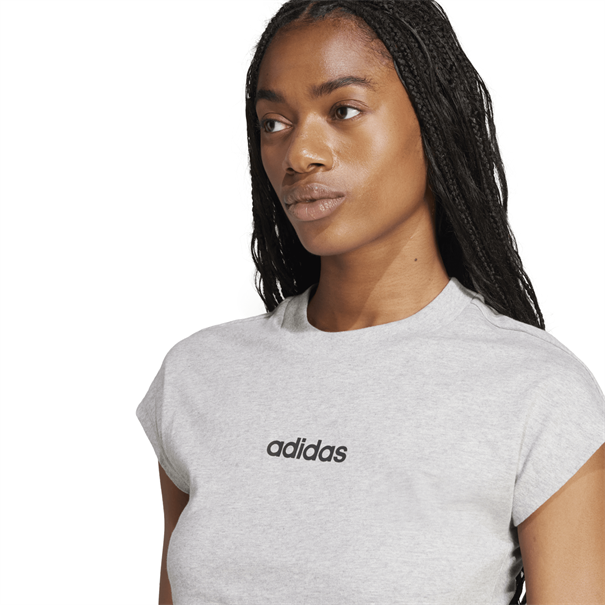 Adidas Essentials Linear Katoenen T-shirt