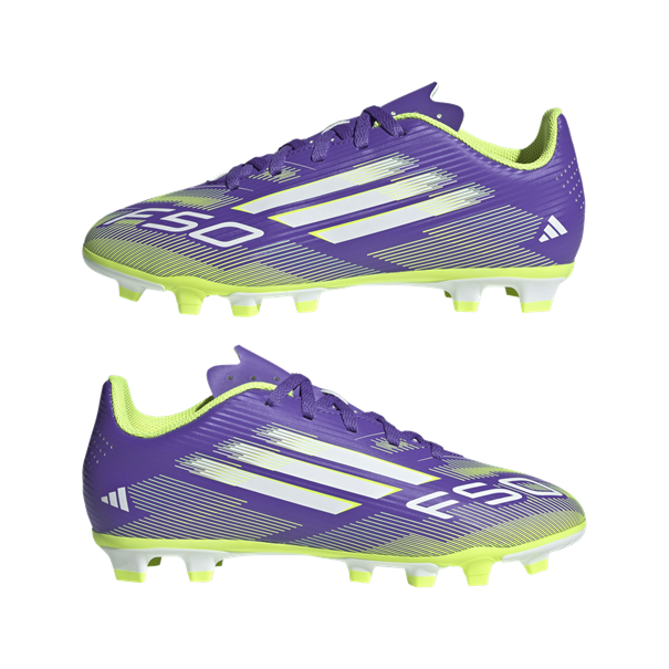 Adidas F50 Club Stevige/Multi-Ground Voetbalschoenen Kids