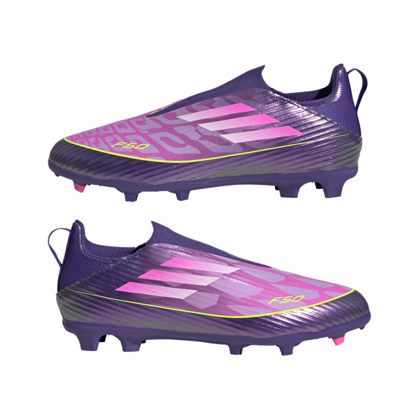 Adidas F50 LEAGUE Laceless FG Voetbalschoenen Kids