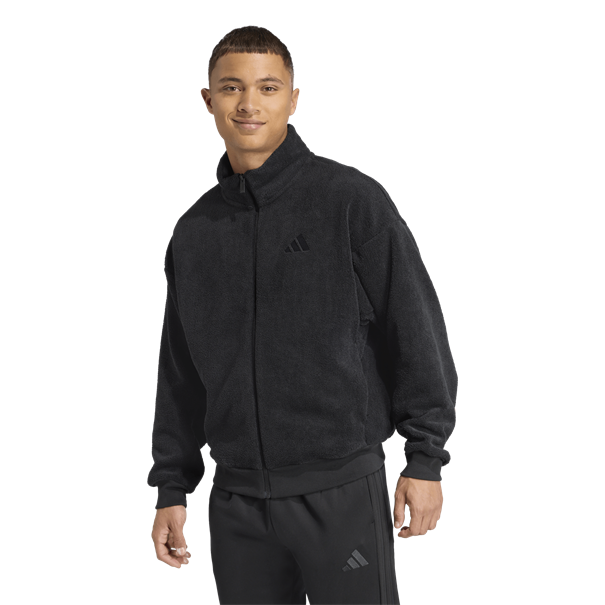 Adidas Future Icons Small Logo Low Pile Fleece Jack