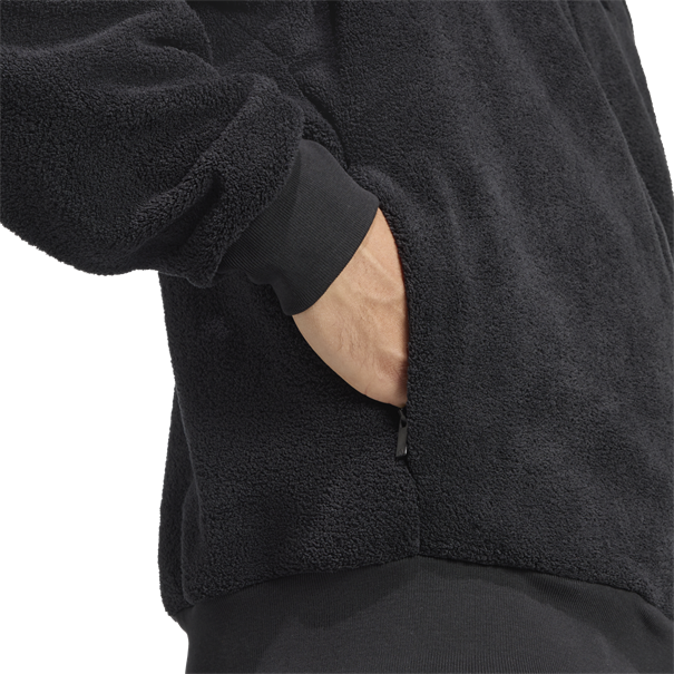 Adidas Future Icons Small Logo Low Pile Fleece Jack
