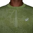 Asics metarun pattern 1/2 zip ss top
