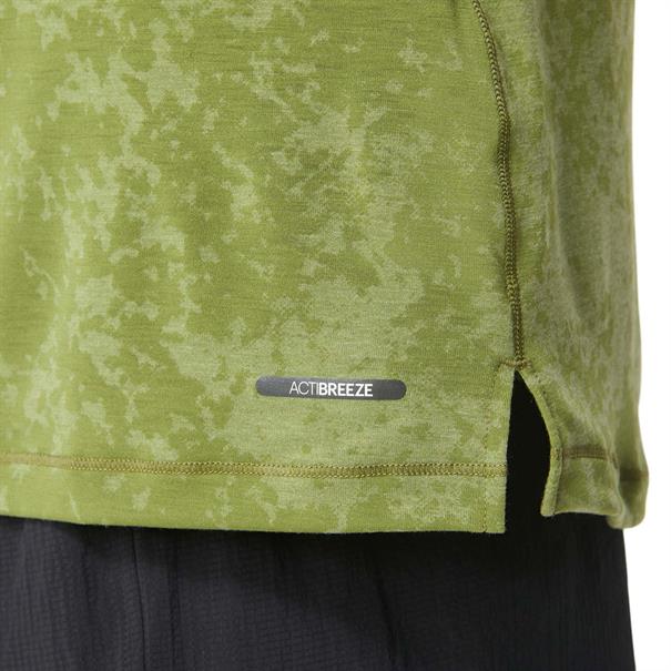 Asics metarun pattern 1/2 zip ss top
