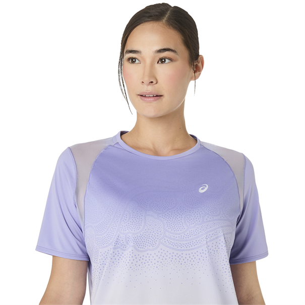 Asics Road Fade Hardloop T-Shirt Voor Dames