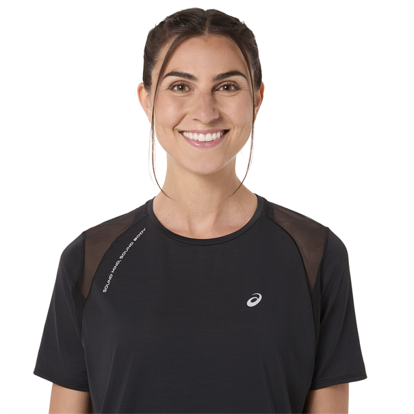 Asics Road Hardloop T-Shirt Voor Dames
