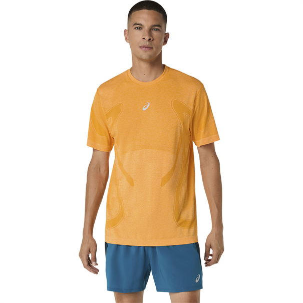 Asics Road Seamless Hardloop T-Shirt Voor Heren
