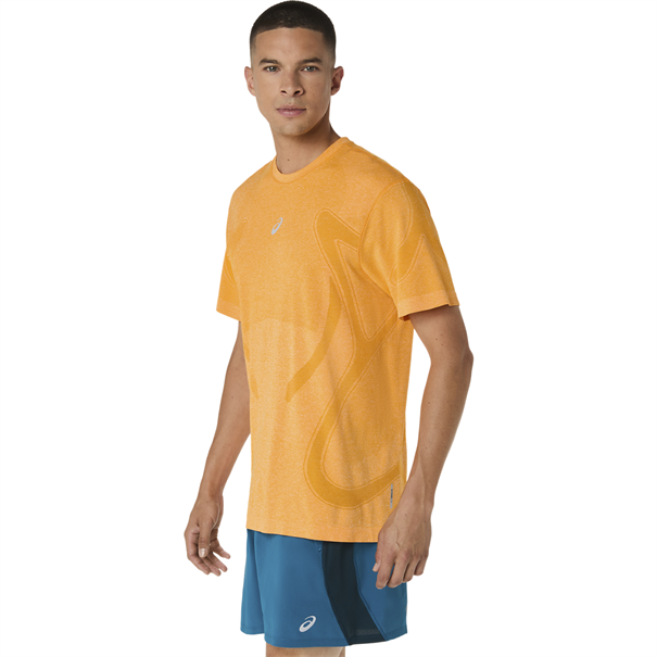 Asics Road Seamless Hardloop T-Shirt Voor Heren