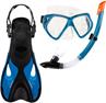 Atlantis atlantis andros set petrol blue/black 36-41