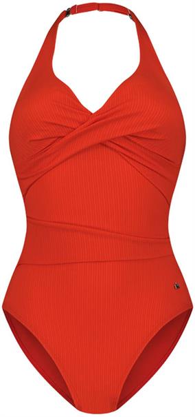 Beach Life halterbadpak fiery red