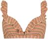 Beach Life ruffle bikinitop woodstock