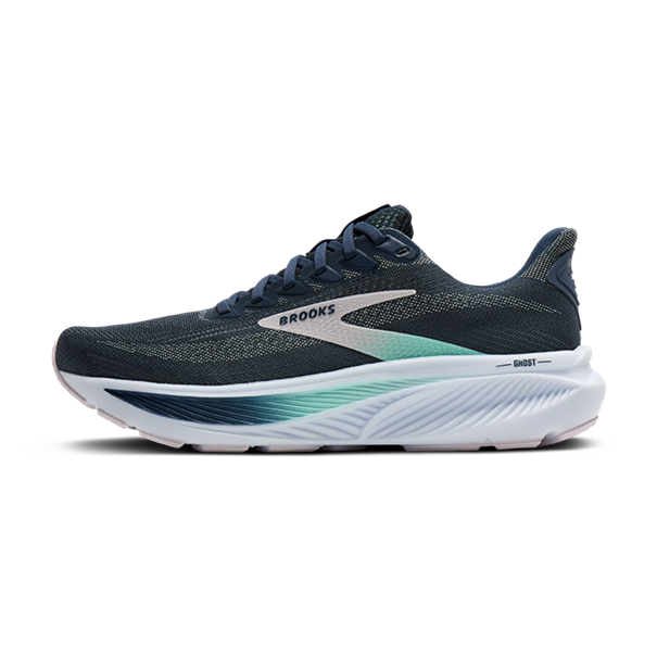 Brooks Ghost 17 Hardloopschoenen Dames blauw