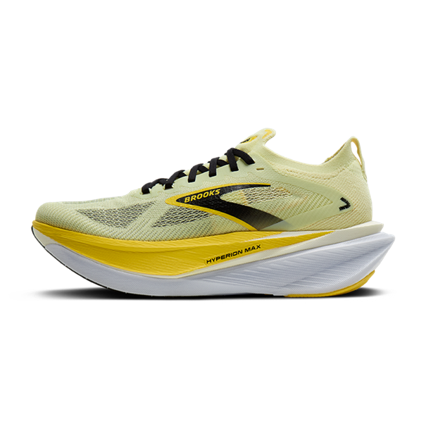 Brooks Hyperion max 3 Hardloopschoenen Heren geel