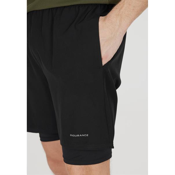 Endurance Kros 2-in-1 Hardloopbroekje Voor Heren