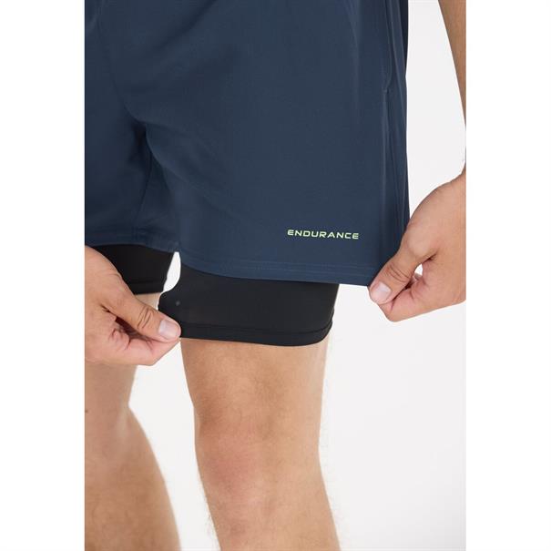Endurance Kros 2-in-1 Hardloopbroekje Voor Heren