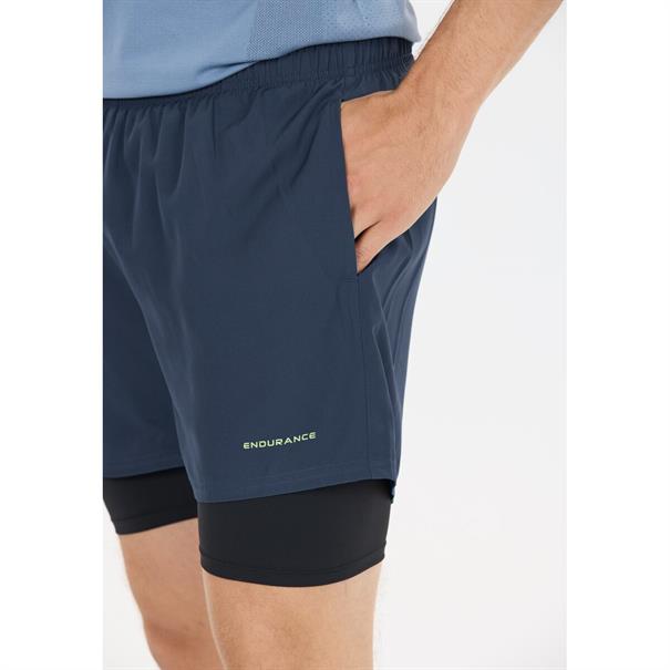 Endurance kros m 2-in-1 shorts