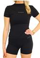Fittastic Sportswear Fitted Shirt Chic Black