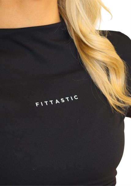 Fittastic Sportswear Fitted Shirt Chic Black