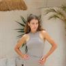 Fittastic Sportswear Halter top earth brown