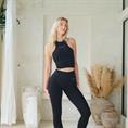 Fittastic Sportswear Halter top shadow black