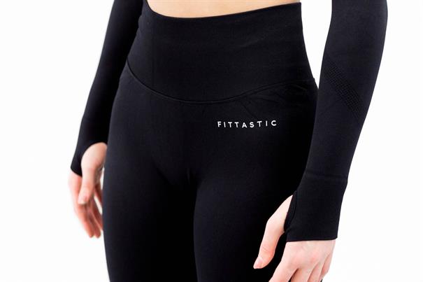 Fittastic Sportswear Legging Pepper Black