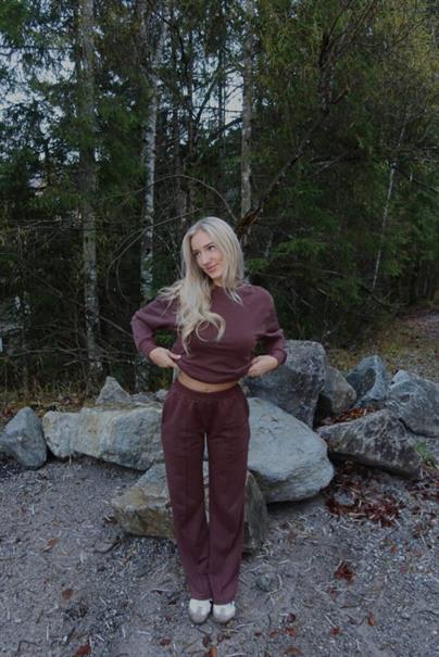 Fittastic Sportswear Pants Almond Brown -Tall
