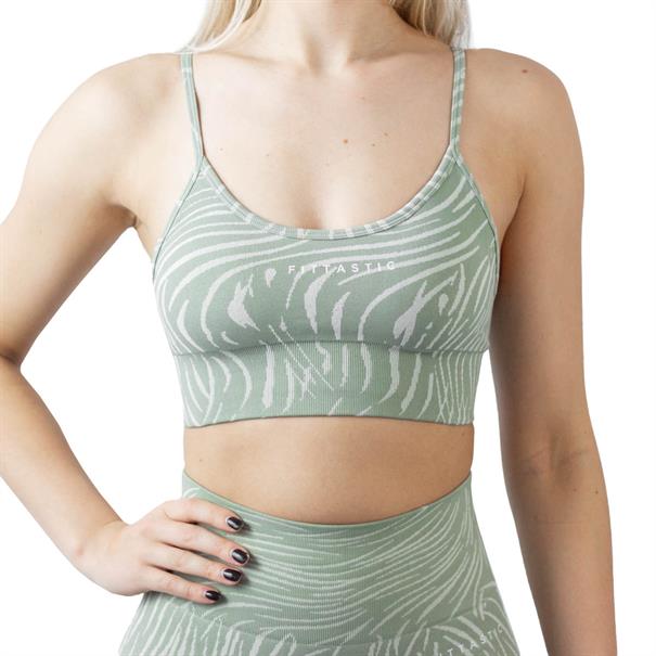 Fittastic Sportswear Sport Bra Jungle Green