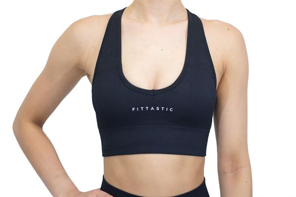 Fittastic Sportswear Sport Bra Noir Black