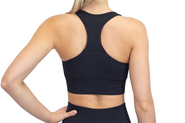 Fittastic Sportswear Sport Bra Noir Black