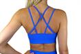 Fittastic Sportswear Strappy Bra Royal Blue