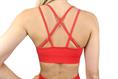 Fittastic Sportswear Strappy Bra Salsa Red