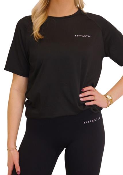 Fittastic Sportswear T-Shirt Chic Black