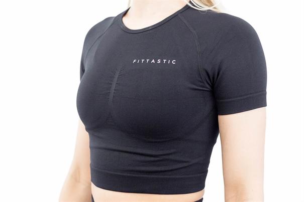 Fittastic Sportswear T-Shirt Pepper Black