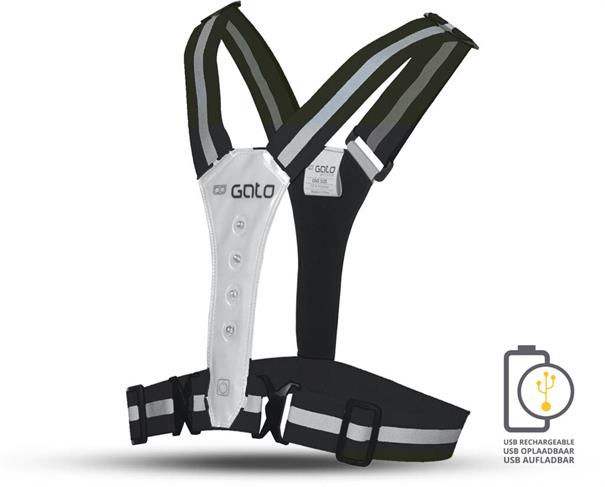 Gato safer sport led vest usb