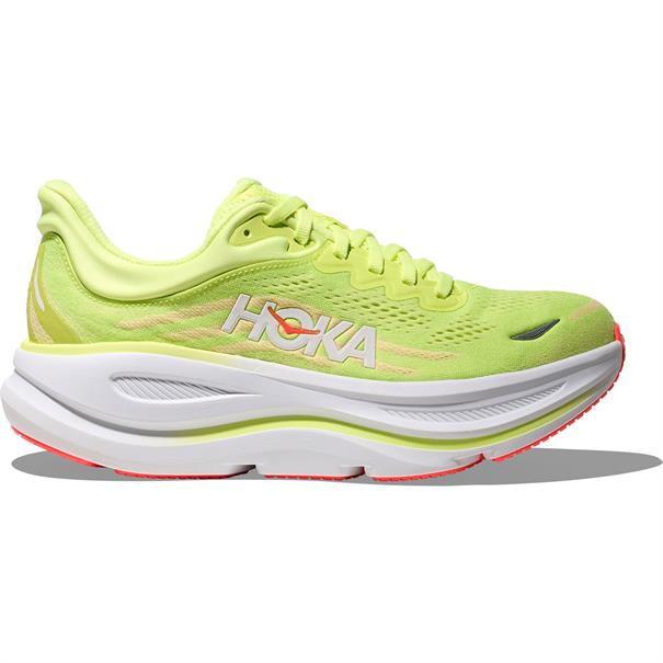 Hoka Bondi 9 Hardloopschoenen Dames geel