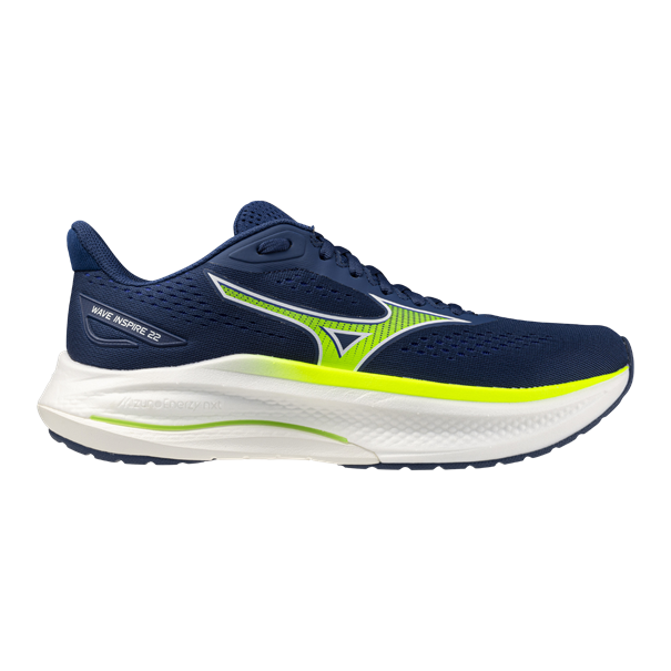 Mizuno Wave inspire 22 Hardloopschoenen Heren blauw