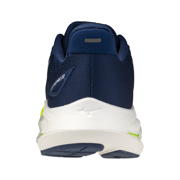 Mizuno Wave inspire 22 Hardloopschoenen Heren blauw