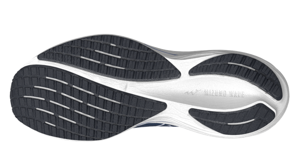 Mizuno Wave rider 29 Hardloopschoenen Heren blauw